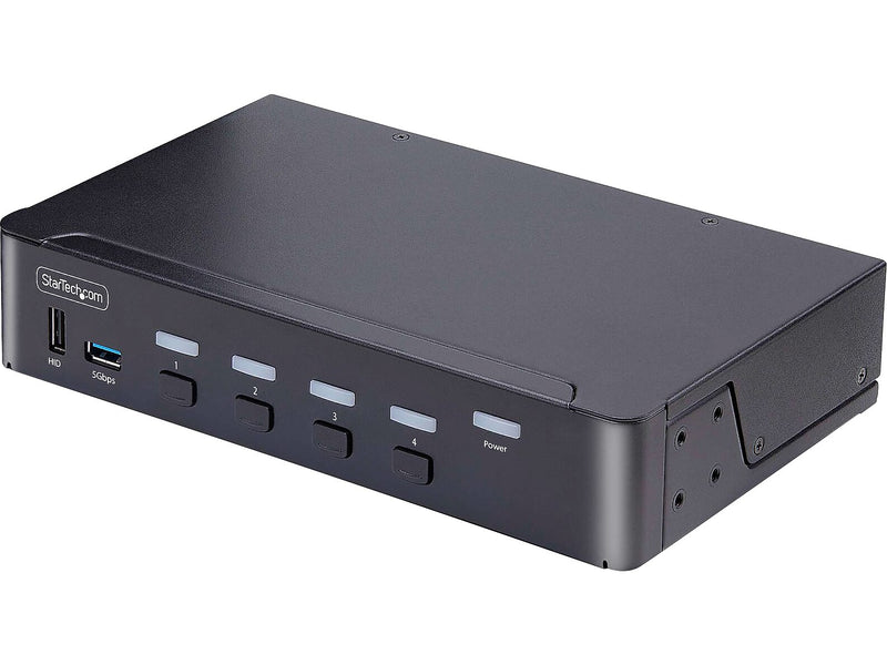 StarTech D86A2-4-PORT-8K-KVM USB DisplayPort 4-Port KVM Switch