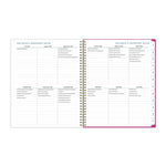 2025-2026 Blue Sky Star Confetti 8.5" x 11" Academic Year Weekly & Monthly Planner, Plastic Cover, Multicolored (136609-A26)