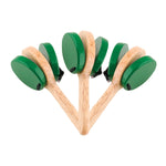 Westco Educational Wooden Castanet Clapper, 3/Pack (WEPCA70013)