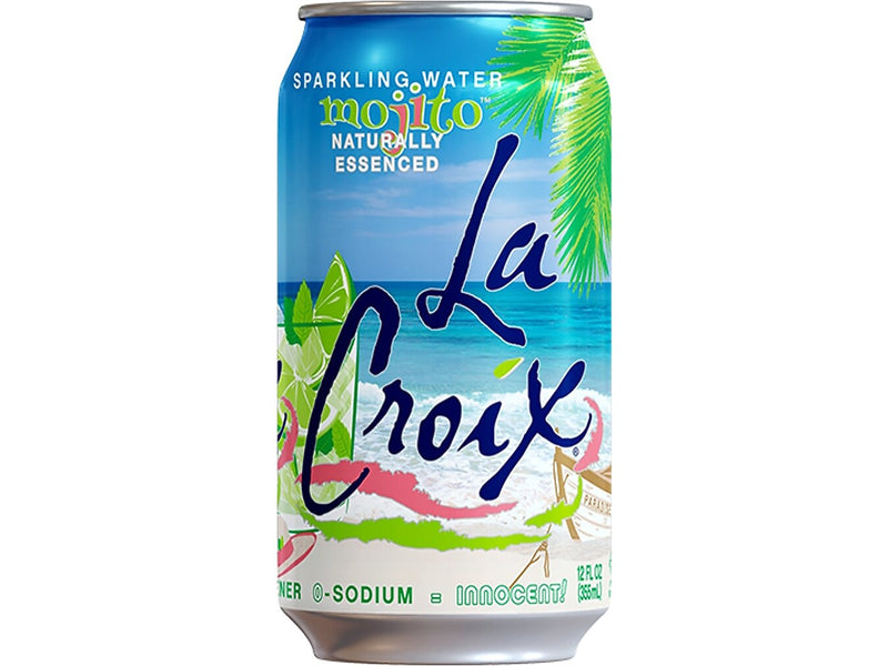 Lacroix Mojito Flavored Sparkling Water, 12 oz., 24/Carton (15021-844)