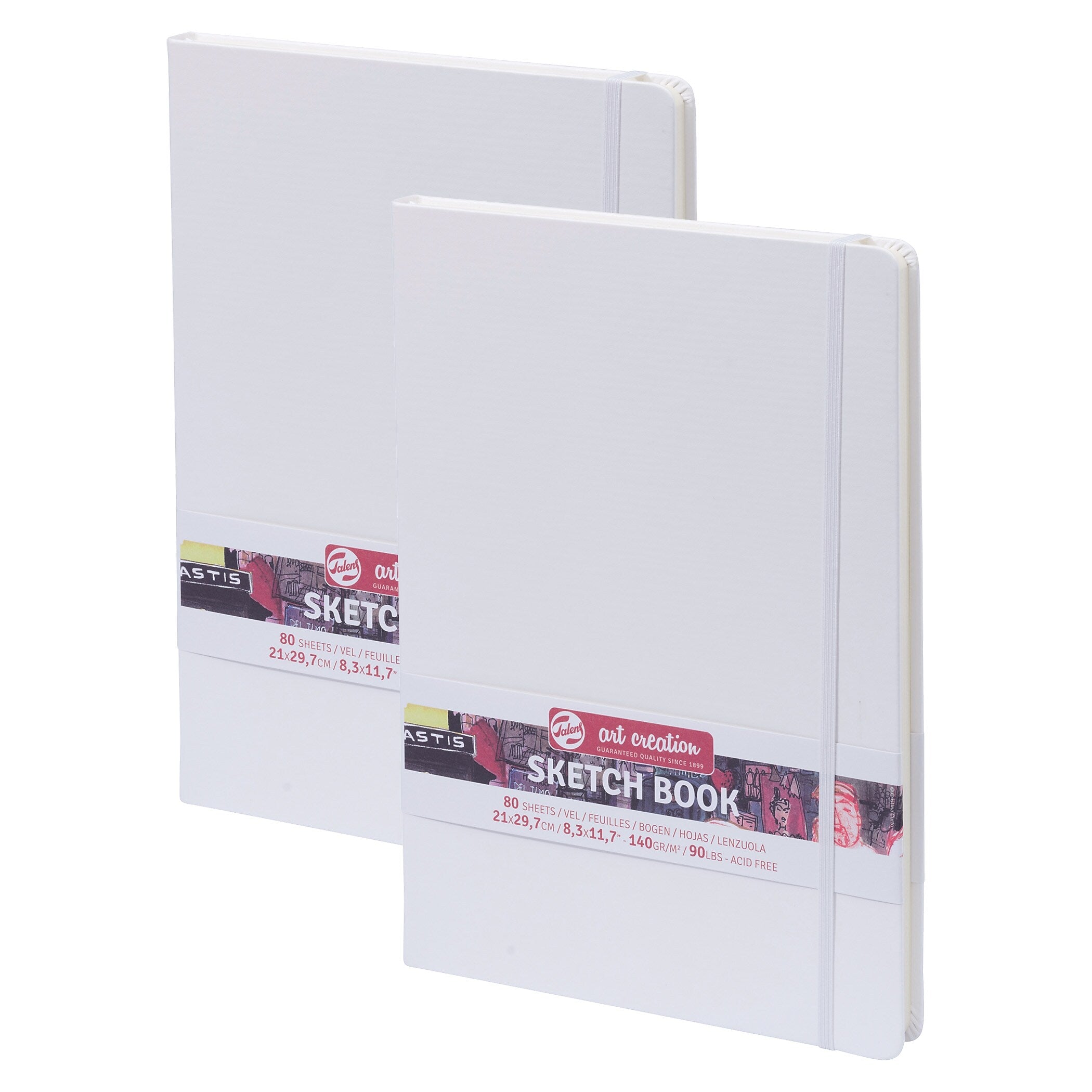 Talens Art Creation 8.3" x 11.7" Sketch Book, 80 Sheets/Book, 2/Bundle (TLN9314103M-2)