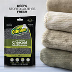 OdoBan Air Purifying Charcoal Deodorizer Solid, 6/Pack (9760A61-10M6P)