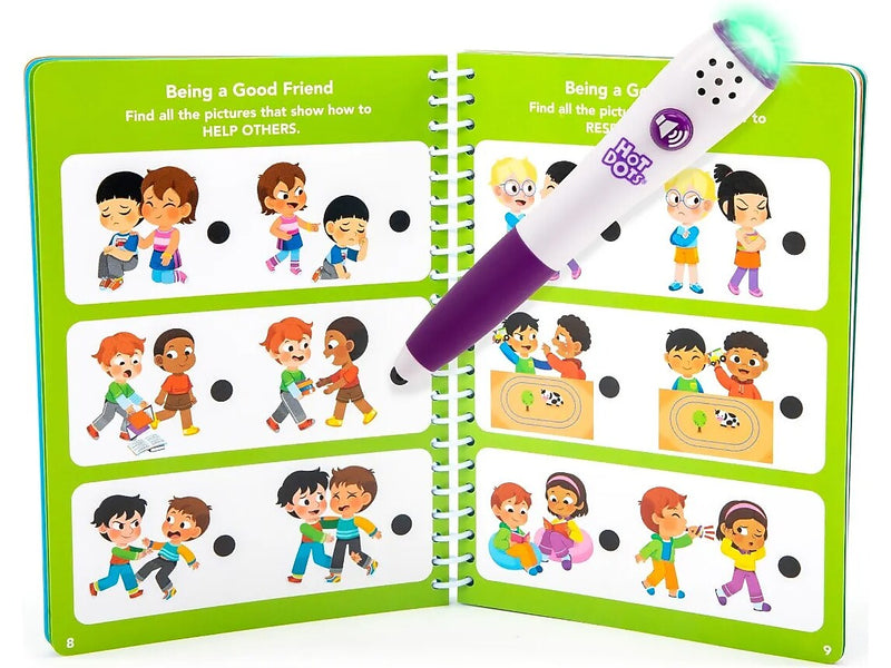 Educational Insights Hot Dots Feelings & Friendships Workbook Set (2540)