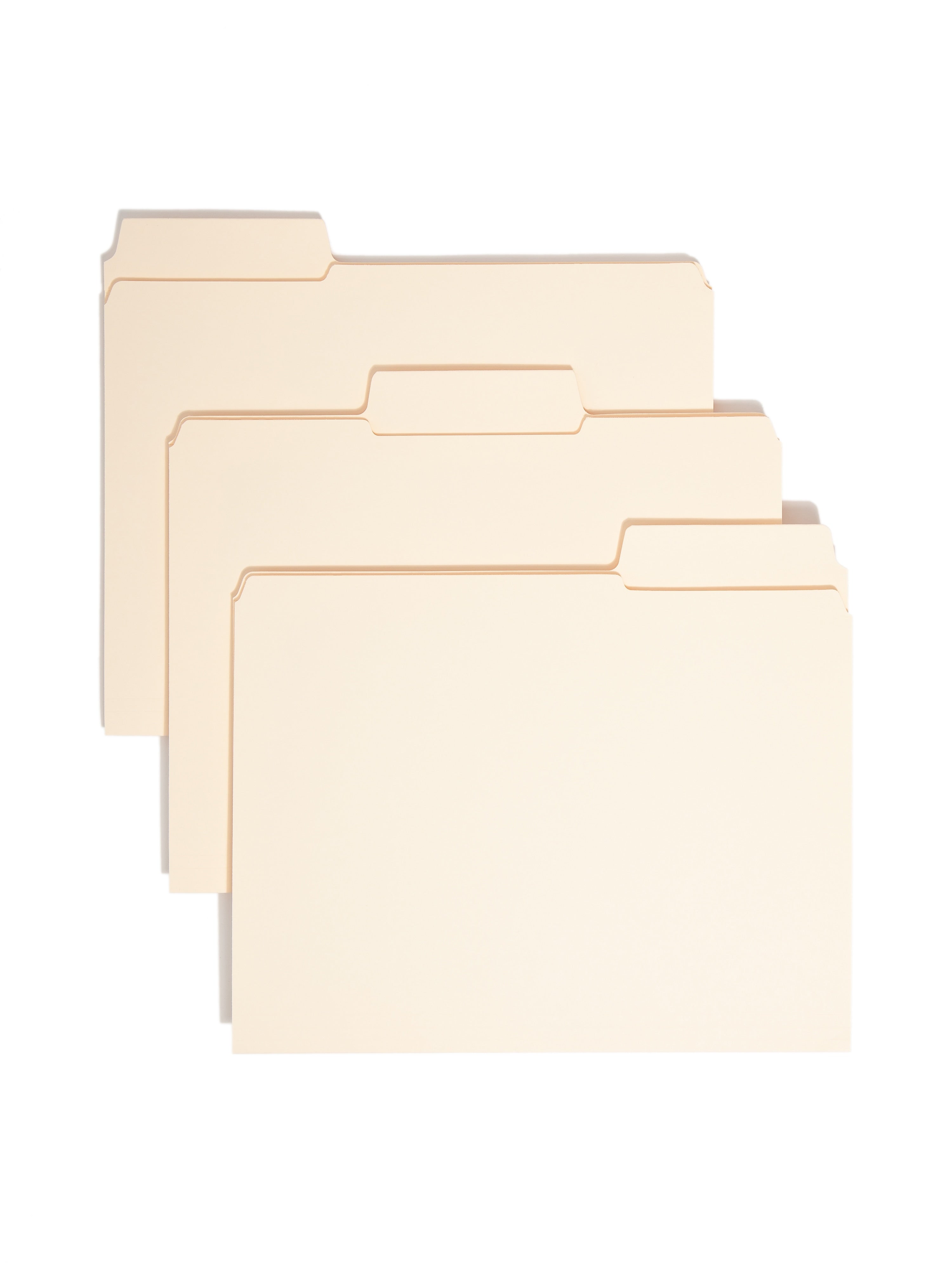Smead SuperTab File Folders, Reinforced 1/3-Cut Tab, Letter Size, Manila, 100/Box (10395)