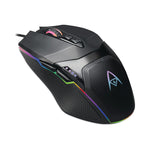 Adesso iMouse X5 Illuminated Ambidextrous Gaming Mouse, Black (ADEIMOUSEX5)