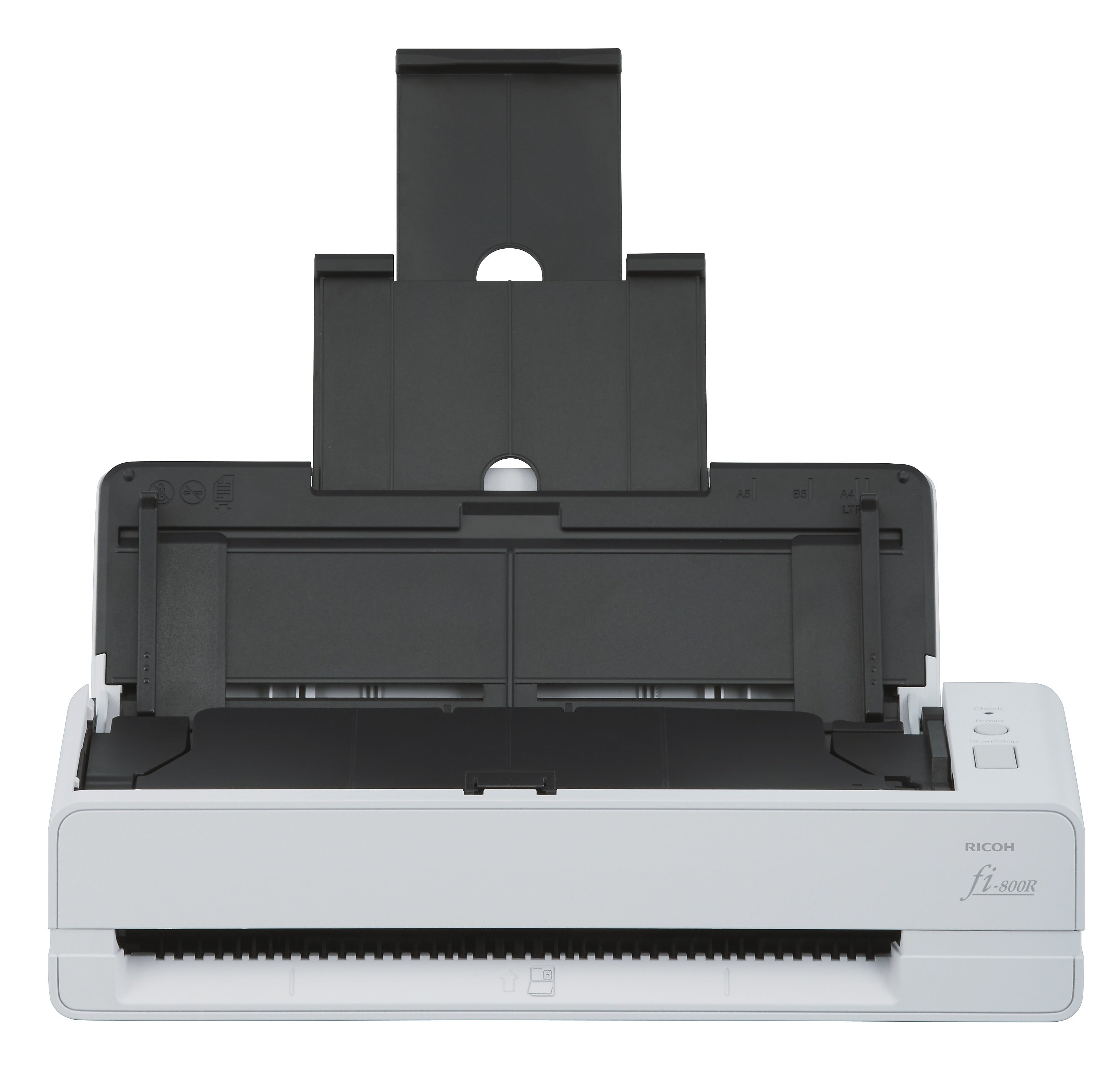 RICOH Fi 800R PA03795-B005 Duplex Document Scanner, Gray/Black