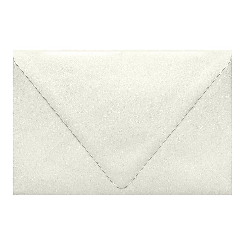LUX 80lbs. 5 3/4" x 8 3/4" A9 Invitation Envelopes W/Glue, Quartz Metallic, 500/BX