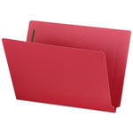 Staples Classification Folder, 3/4" Expansion, Letter Size, Red, 50/Box (ST62546)