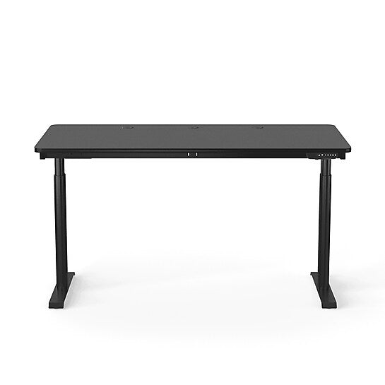 VersaDesk PowerLift 60"W Electric Rectangular Adjustable Standing Desk, Black (PLSDR6030-BB-APP )