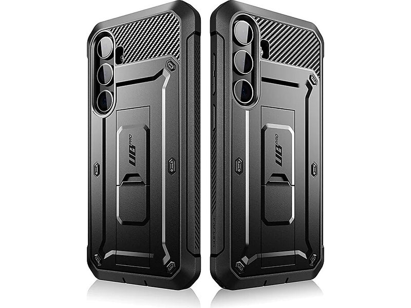 SUPCASE Unicorn Beetle Pro Rugged Case for Samsung Galaxy S24+, Shock Absorbing, Black (GS24PUBPRSP2SBK)