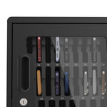 Luxor CellGuard Lockable 32-Unit Cell Phone Cabinet, Black Powder Coated Steel (CHZZ001)