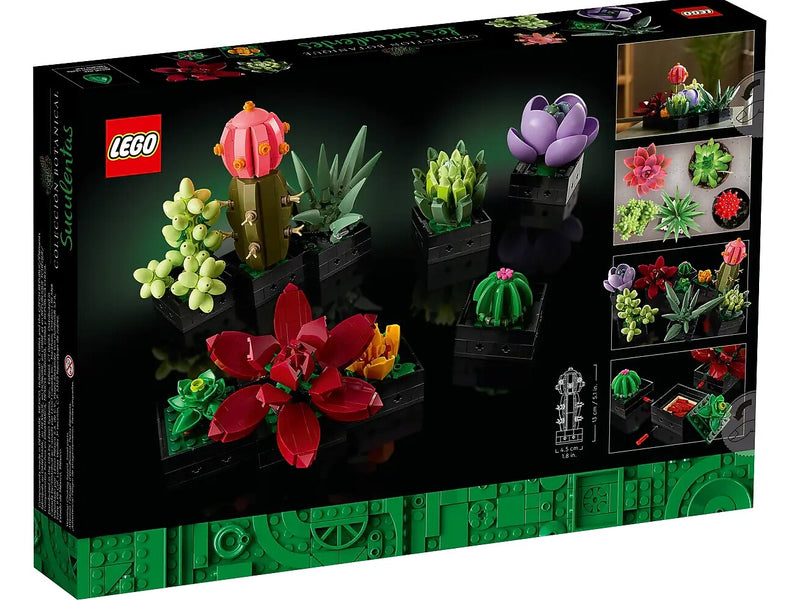 LEGO Icons Botanical Collection Succulents, 771 Pieces (10309)