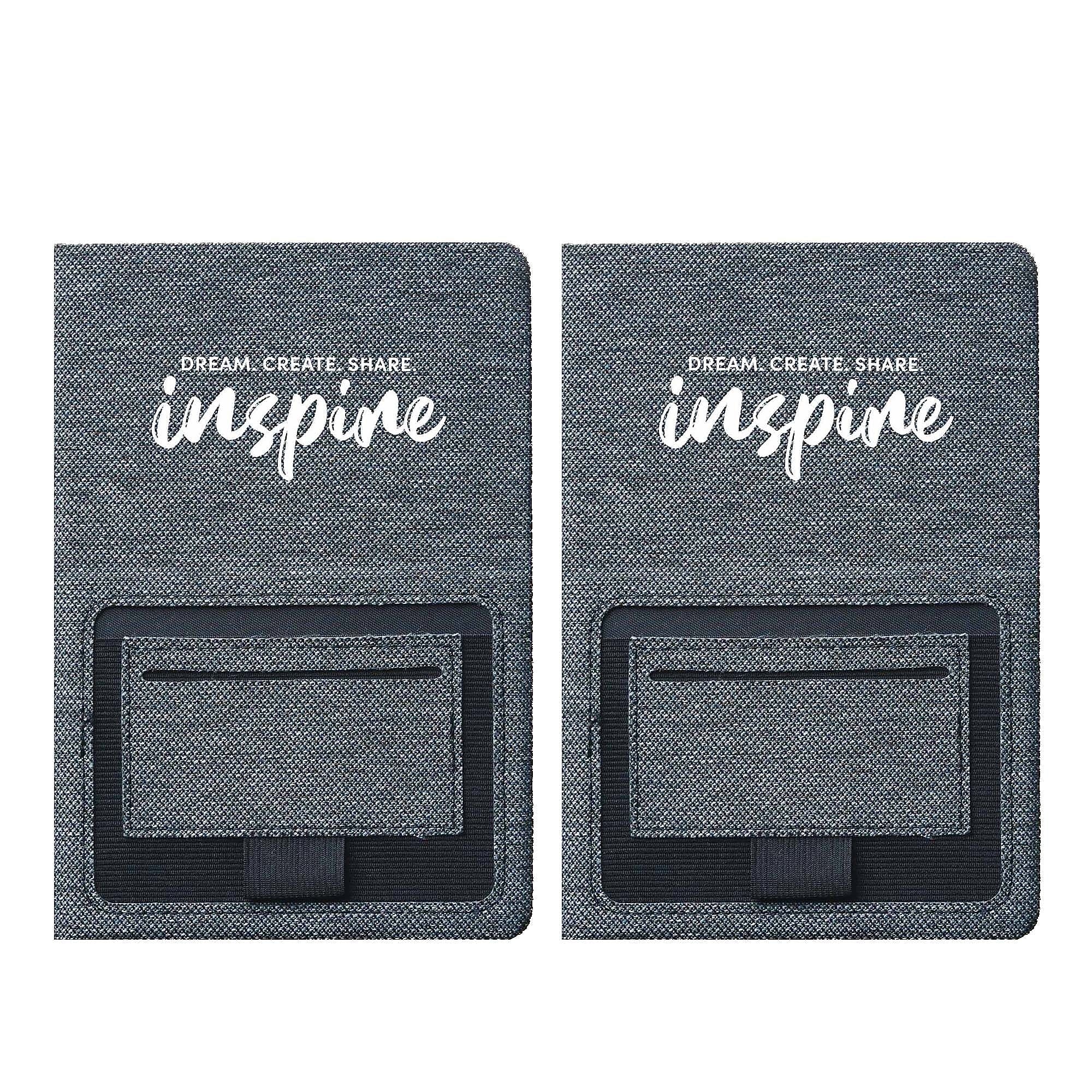 Baudville Sustainably Smart Hardcover Journal, 5" x 8", 80 Pages, 2/Pack (1393447P231)