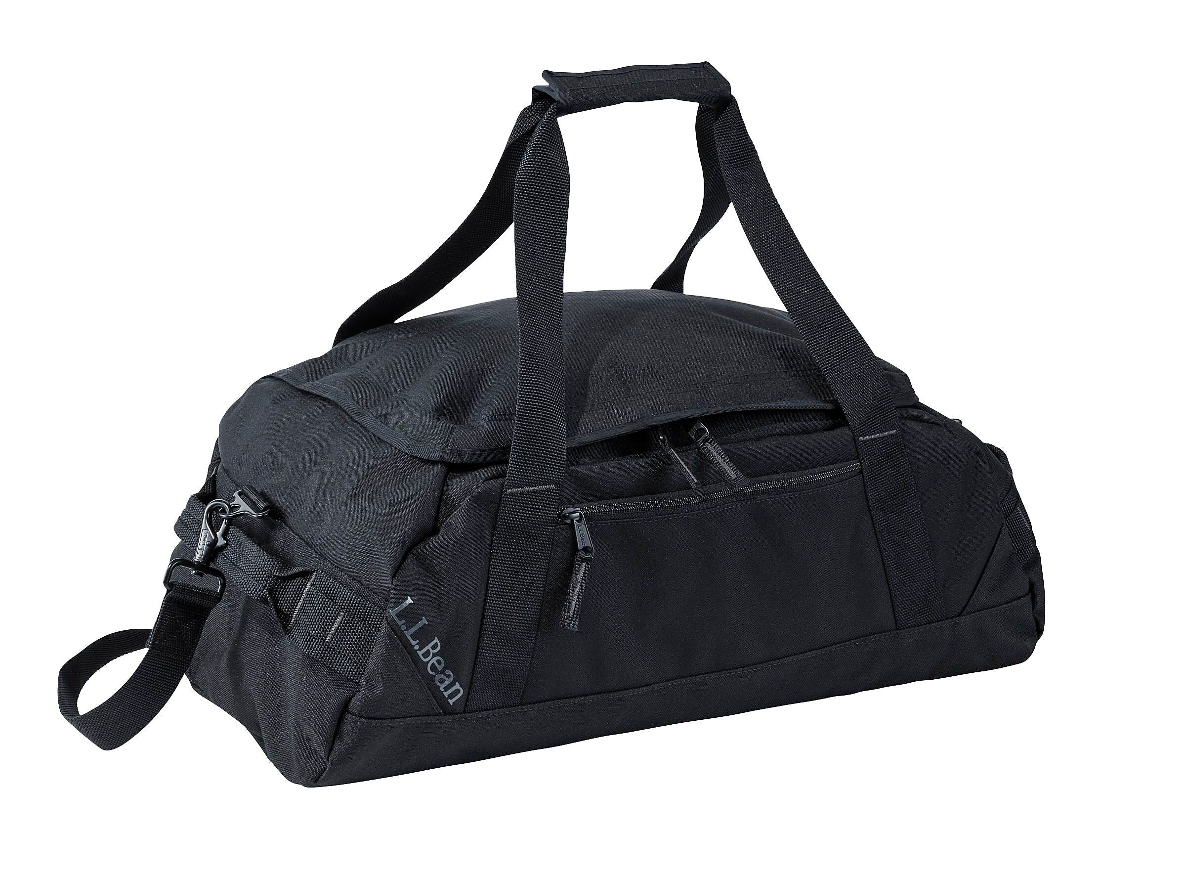 L.L.Bean Adventure 22" Polyester Carry-On Travel Duffel, Black (1000209489)