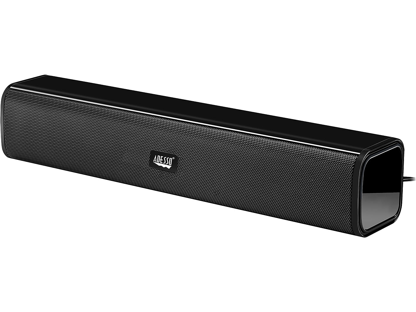 Adesso Xtream S5 USB-Powered Sound Bar Speaker, 5W x 2, Black
