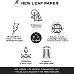 Roaring Spring New Leaf 1-Subject Composition Notebooks, 7.5" x 9.75", College Ruled, 80 Sheets, Assorted Colors, 12/Carton