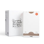 Aunt Flow Sanitary Pad and Tampon Mini Dispenser, Surface Mounted, 5.7" x 4.2" x 7.2", White ABS Resin (DISP-MINI-1)