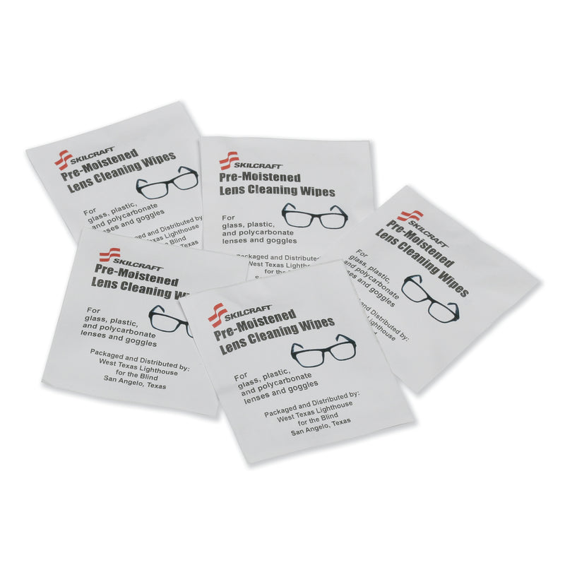 AbilityOne Lens Cleaning Wipes, 100/Box (7930016809882)