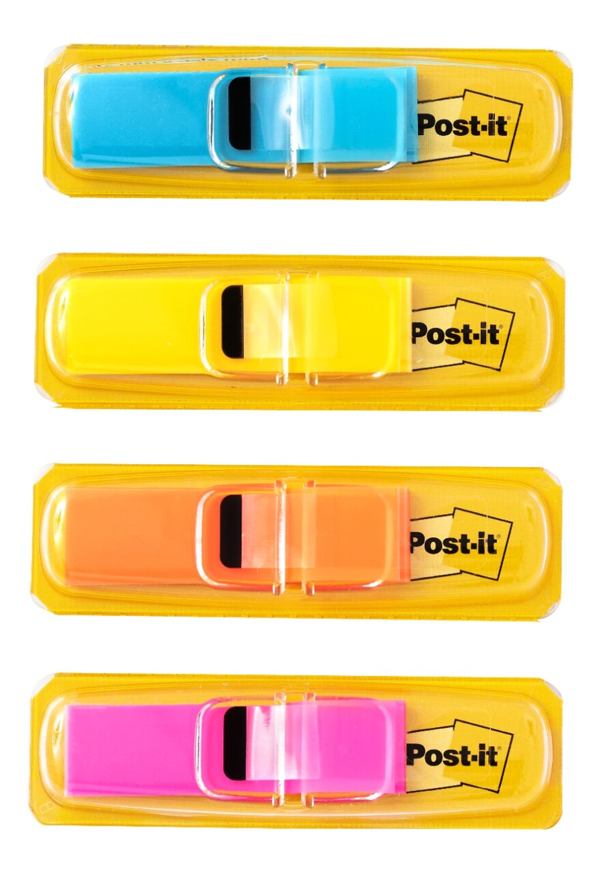 Post-it Flags, .47", Assorted Colors, 140 Flags/Pack (683-4ABX)