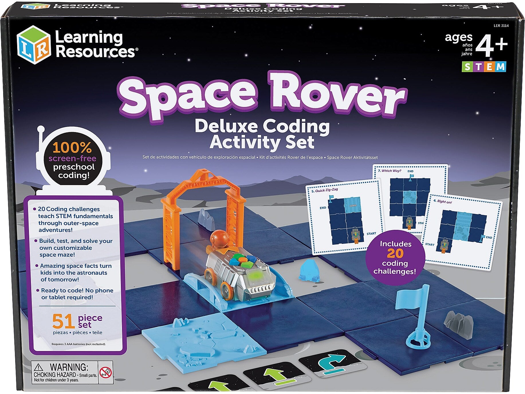 Learning Resources Space Rover Deluxe Coding Activity Set (LER3114)
