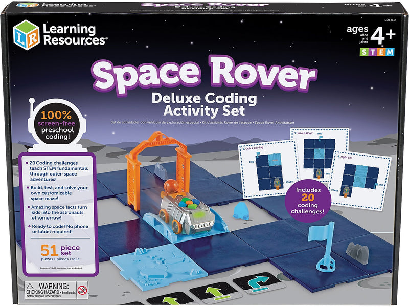 Learning Resources Space Rover Deluxe Coding Activity Set (LER3114)