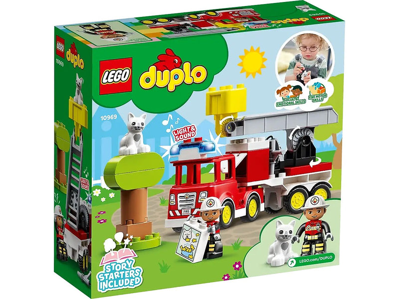 LEGO DUPLO Rescue Fire Truck Building Set (10969)