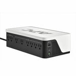 APC UPS Battery Backup, 1050VA UPS with 6 Backup Battery Outlets, USB Type-C, White (BE1050G3)