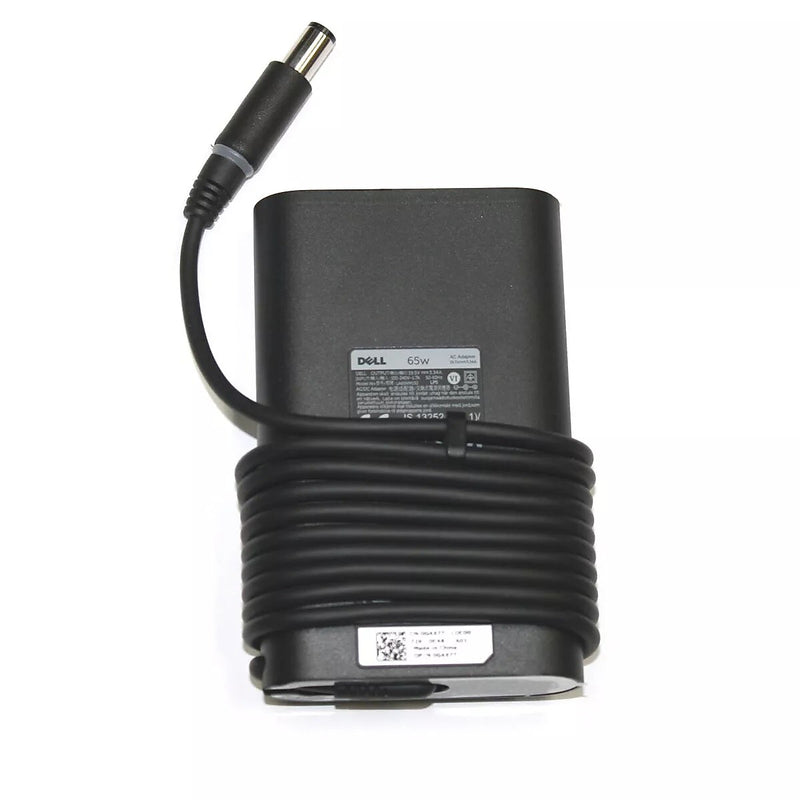 Dell 65W AC Adapter for Dell Inspiron and Latitude Laptop, Black (NVV12)