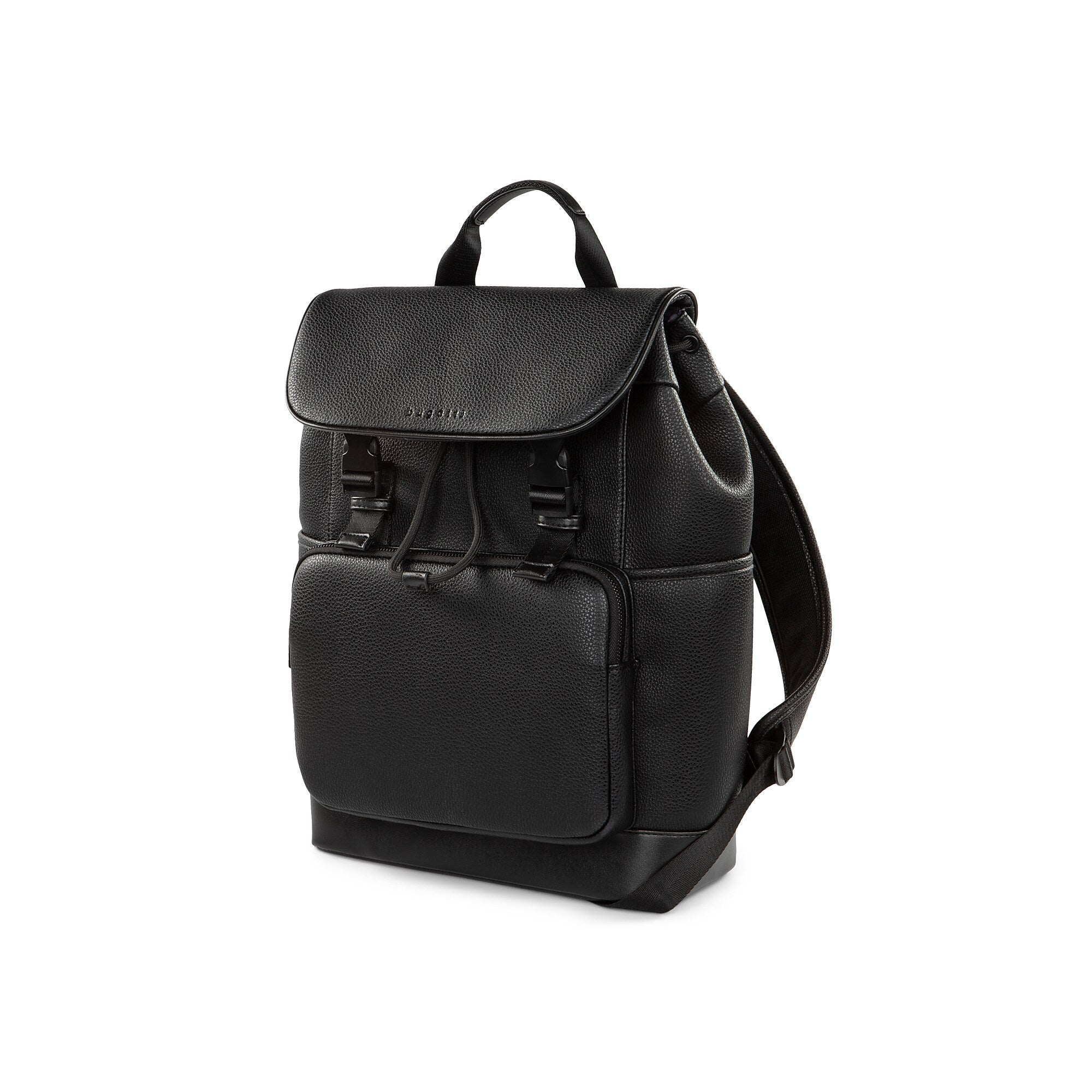 Bugatti Central Laptop Backpack, Medium, Black (BKP2434BU-BLK)
