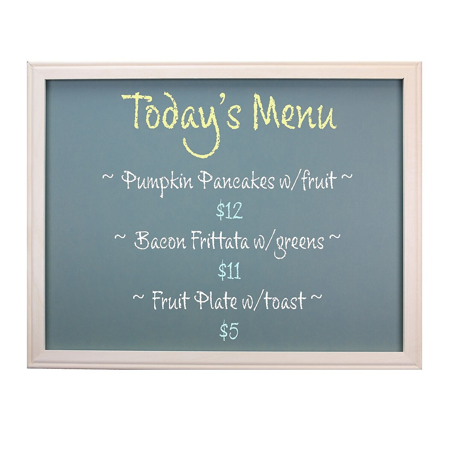 Flipside Green Chalkboard, Wood, 18" x 24" (32700)