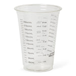 Graduated Disposable Plastic Drinking Cups, 10oz, 50/Pack, 20 Packs/Carton (NON03010BAR)