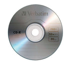 Verbatim CD-R 700MB 52X with Branded Surface 10pk Slim Case (VER94935)