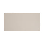 Smead Medium Vegan Leather Anti-Slip Desk Pad, 31.5" x 15.7", Sandstone (SMD64831)