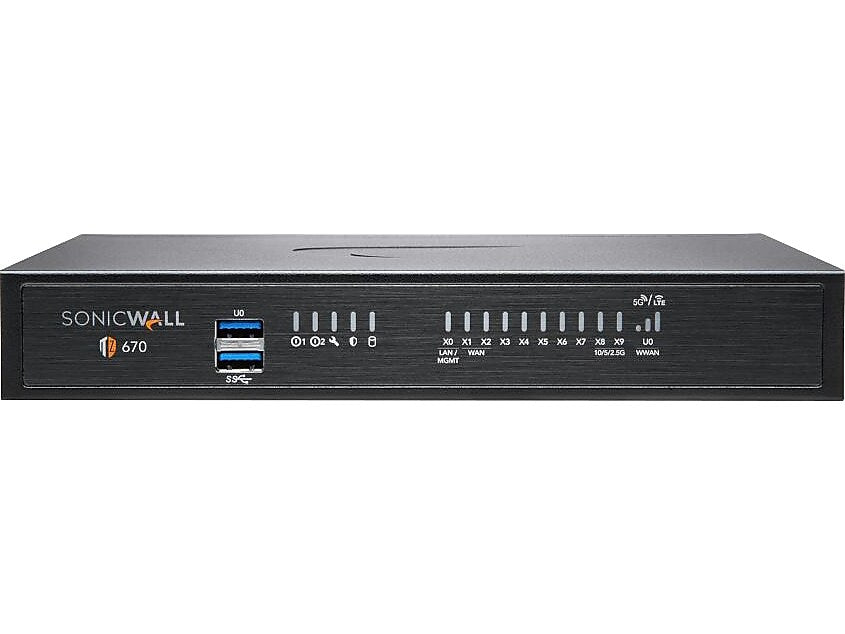 Sonicwall TZ670 Promotional Tradeup Next-Generation Firewall, Desktop (03-SSC-1379)