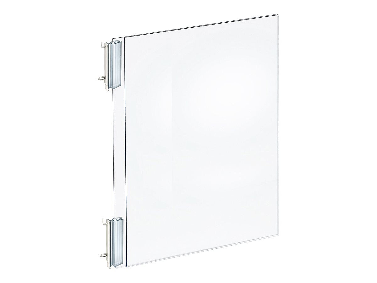 Azar Sign Holder, 11.75" x 17", Vertical, Wall Mounted, Clear, Acrylic, 10/Pack (103308)