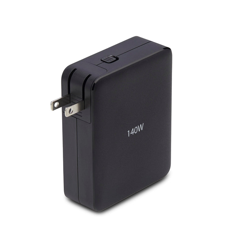 StarTech GaN USB-A/USB-C Wall Charger, 140W, Black (3114GCN-WALL-CHARGER)