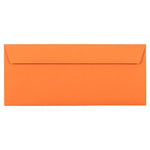 JAM Paper #10 Booklet Envelope 4 1/8" x 9 1/2", Orange, 100/Pack (5156477d)