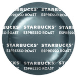 Nespresso Starbucks Espresso Coffee Nespresso Professional Capsules, Espresso Roast, 50/Box (2906.84)