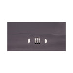 CONTROLTEK Cash Box, 6 Compartments, Charcoal (CNK500128)
