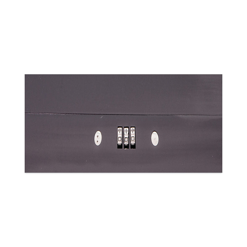 CONTROLTEK Cash Box, 6 Compartments, Charcoal (CNK500128)