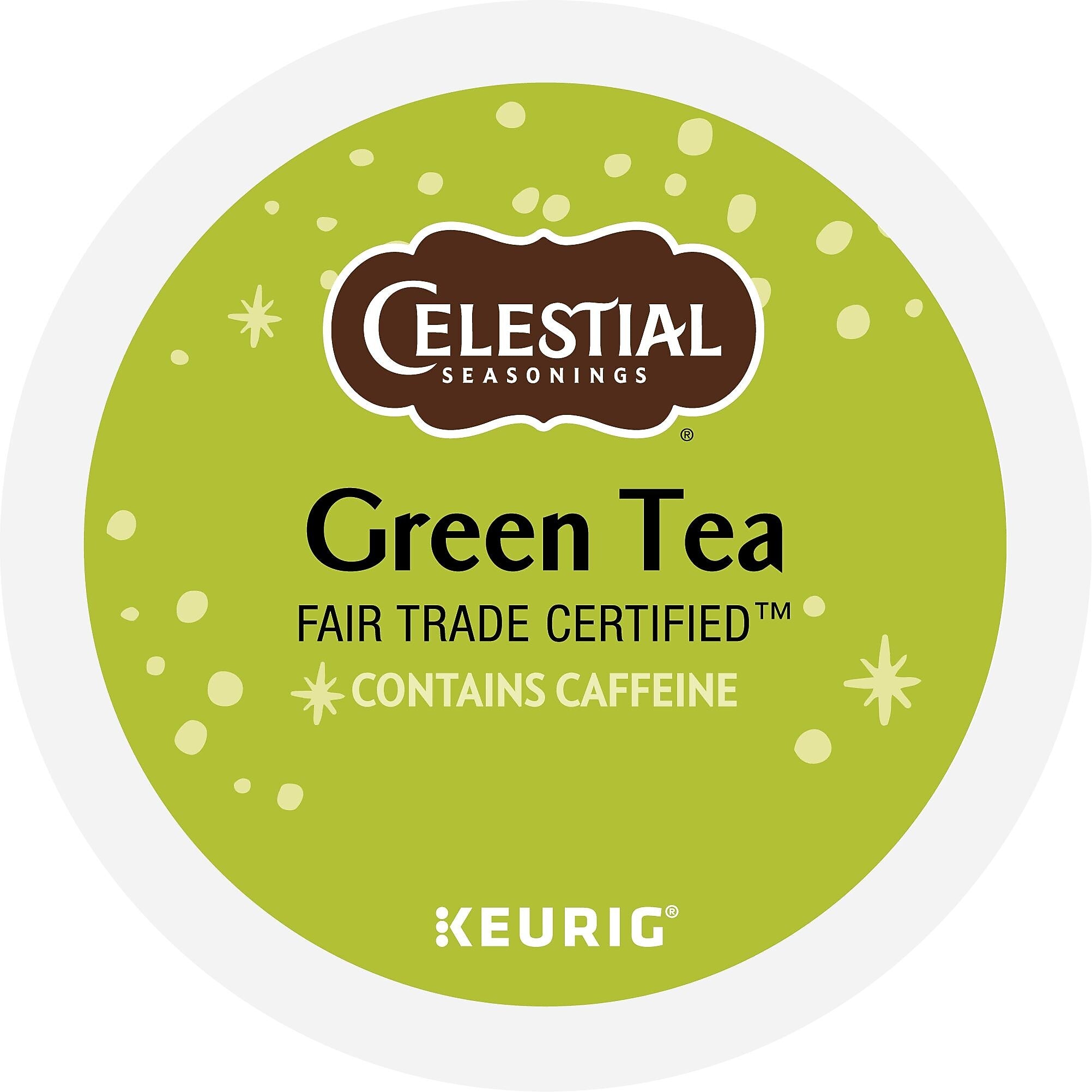 Celestial Seasonings Green Tea, Keurig® K-Cup® Pods, 24/Box (5000330010)