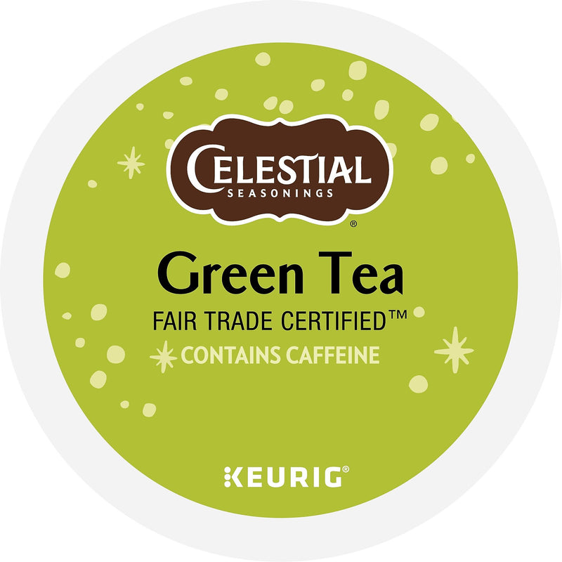 Celestial Seasonings Green Tea, Keurig® K-Cup® Pods, 24/Box (5000330010)