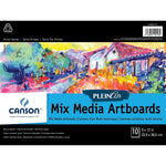 Canson Artist Series Canva Plein Air White Art Boards, 9" x 12", (MCXC400061731)