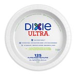 Dixie Ultra 10" Paper Plates, White, 125 Plates/Pack, 4 Packs/Carton (DIX SXP10W)