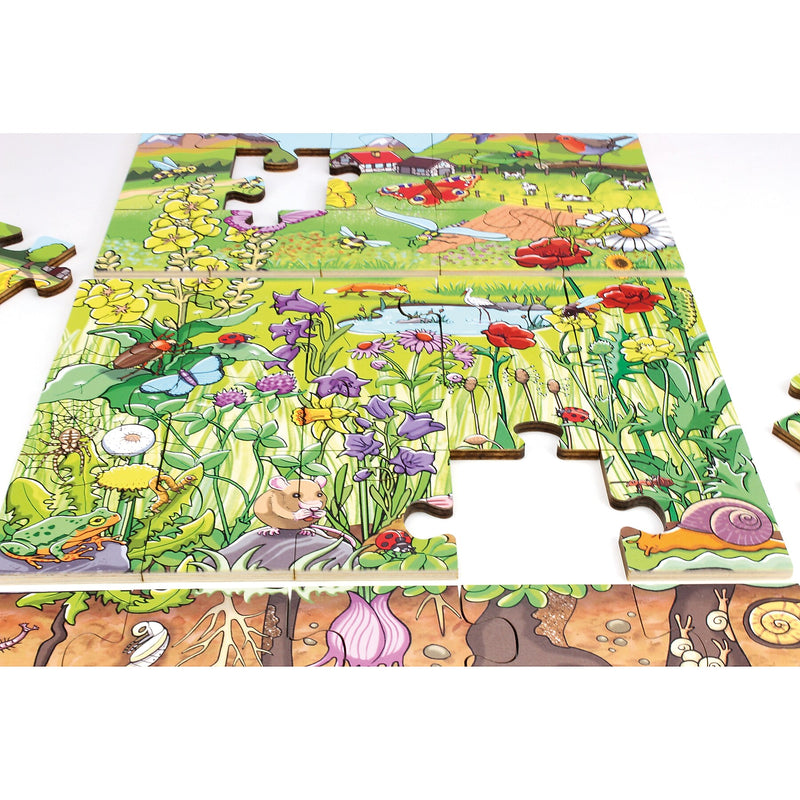 Beleduc 45-Piece Chunky Floor Puzzle (PLWB16212)