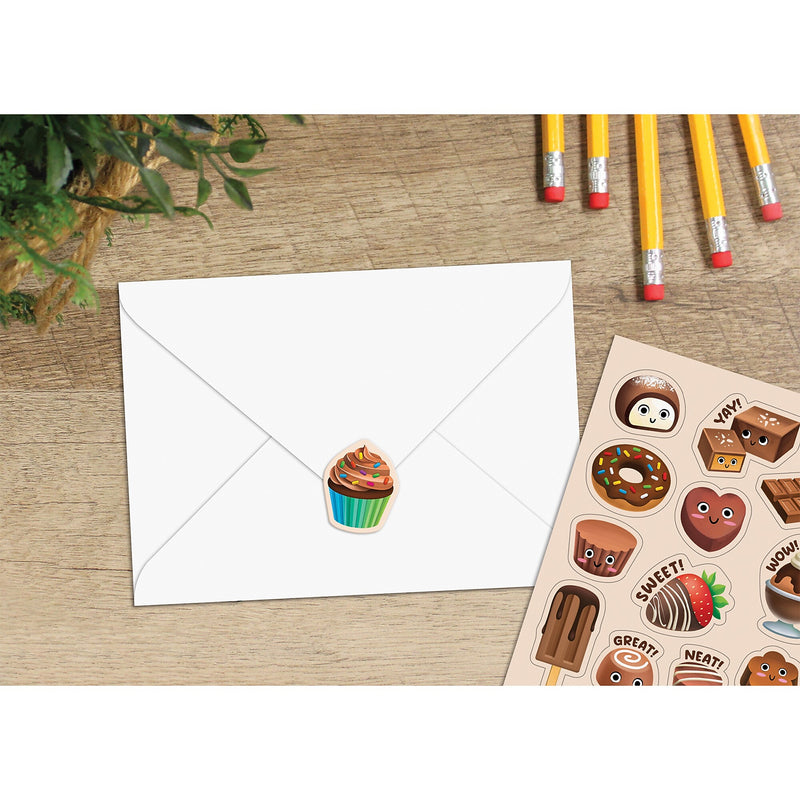 Teacher Created Resources Chocolate Smelly Stickers, Multicolored, 120/Pack, 6/Packs/Bundle (TCR9456-6)