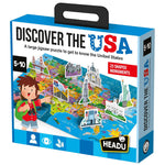 Headu Discover the USA 108-Piece Jigsaw Puzzle (HDUMU57946)