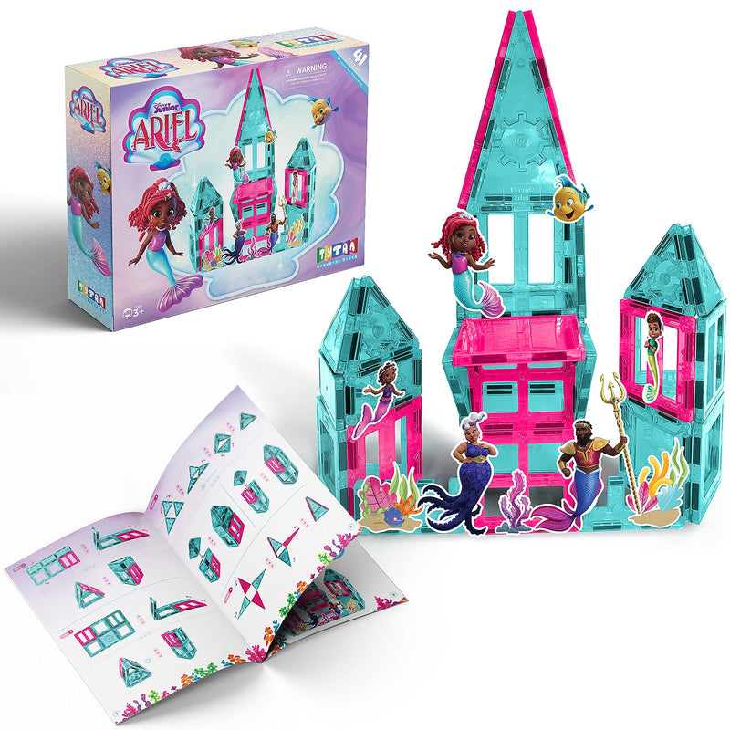Tytan Toys Disney Jr Ariel Magnetic Tiles, 41 Pieces (TYT-DIS-ARIELJR)