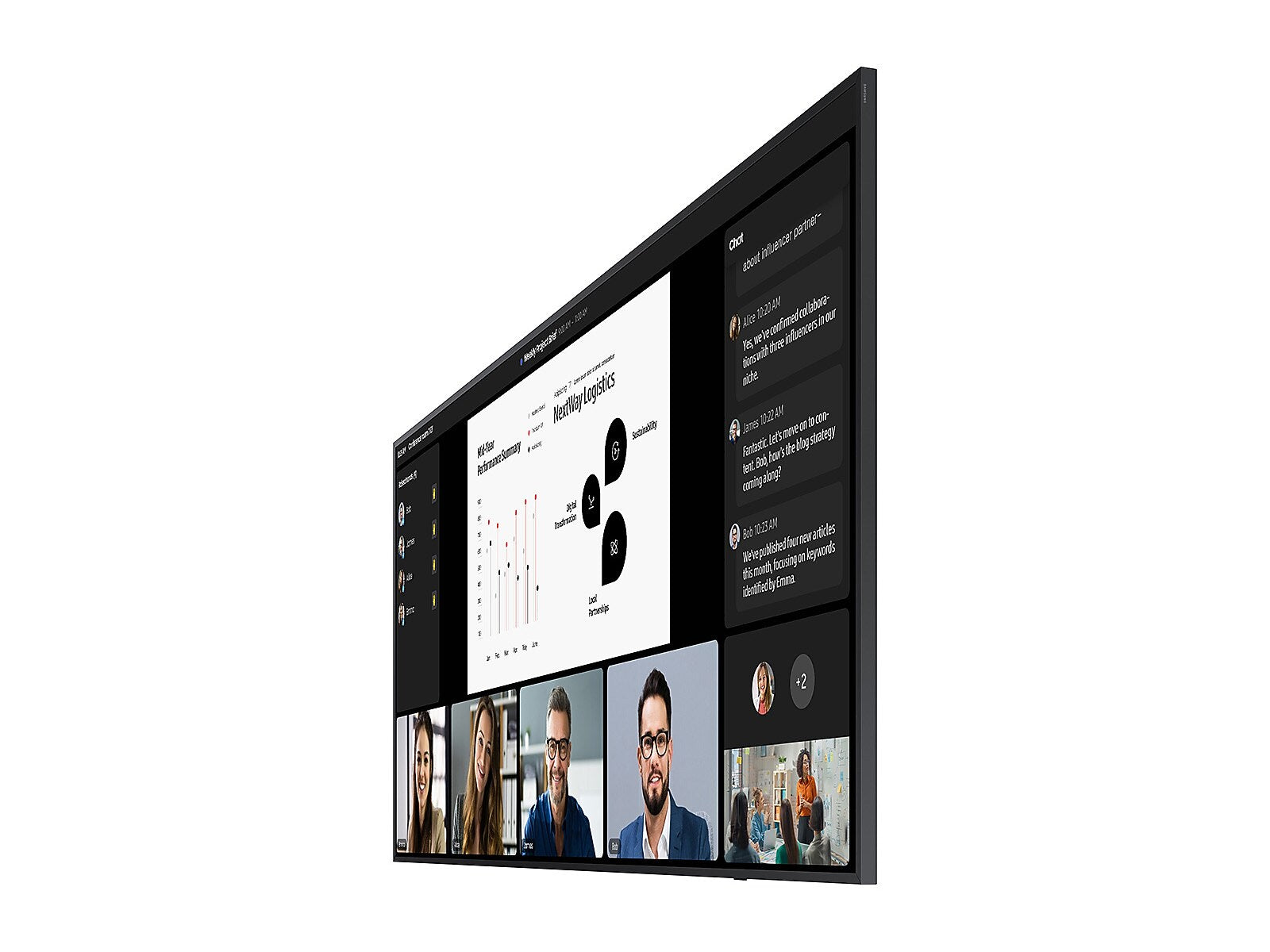 Samsung QPDX-5K Series 105" Wall Mountable Ultra-Wide Monitor for Digital Signage (QP105DX-5K)