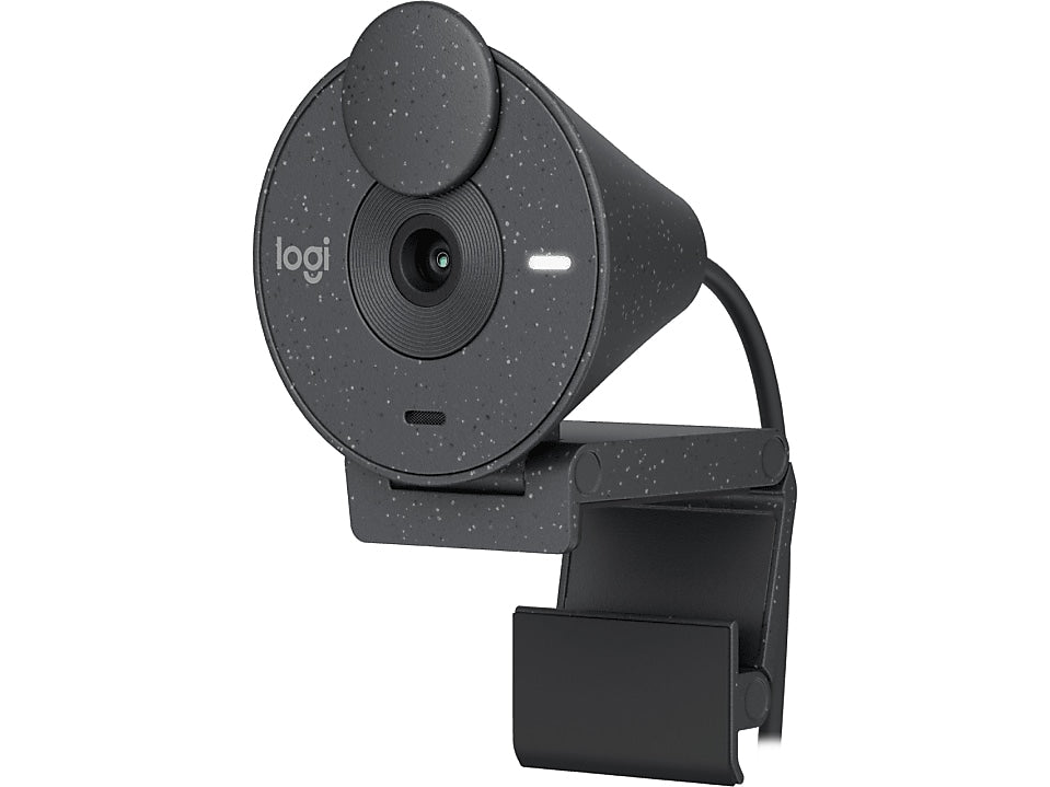 Logitech Brio 305 HD 1080p Webcam, 2 Megapixels, Graphite (960-001414)